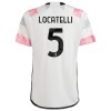 Maglia ufficiale Juventus Locatelli 5 Trasferta 2023-24 per Bambino